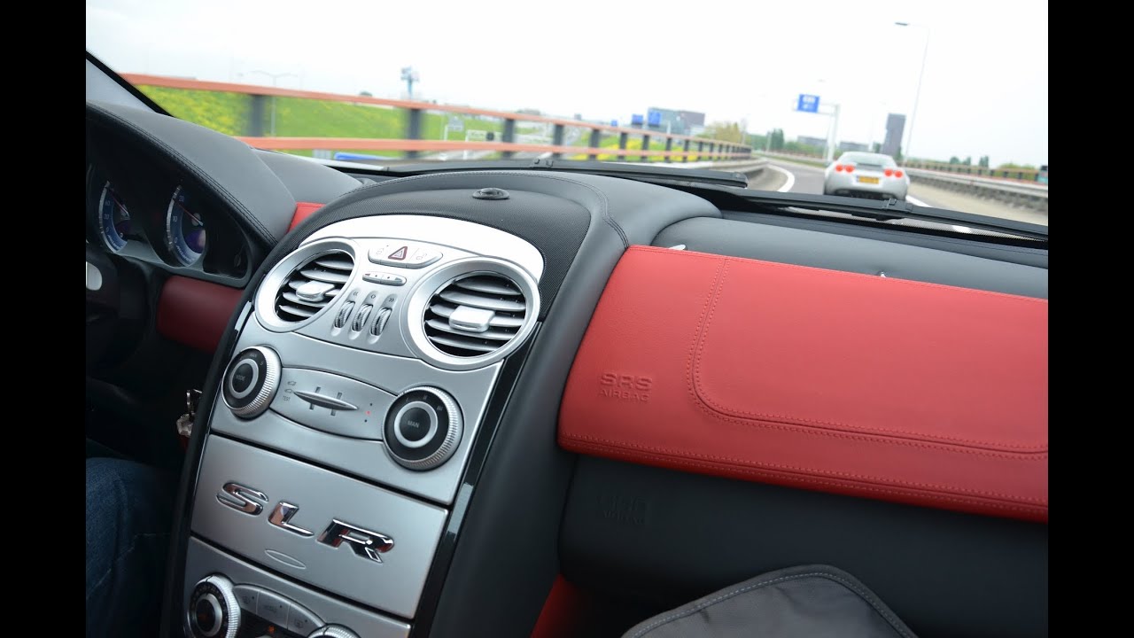 RIDE in a SLR McLaren! Six minutes of fast accelerations!
