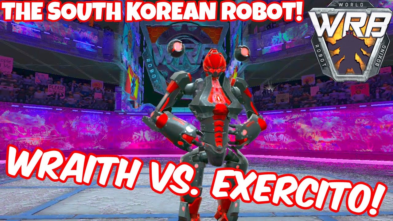 World Robot Boxing 2 - Wraith VS. Exercito! (Story Mode Part 1)