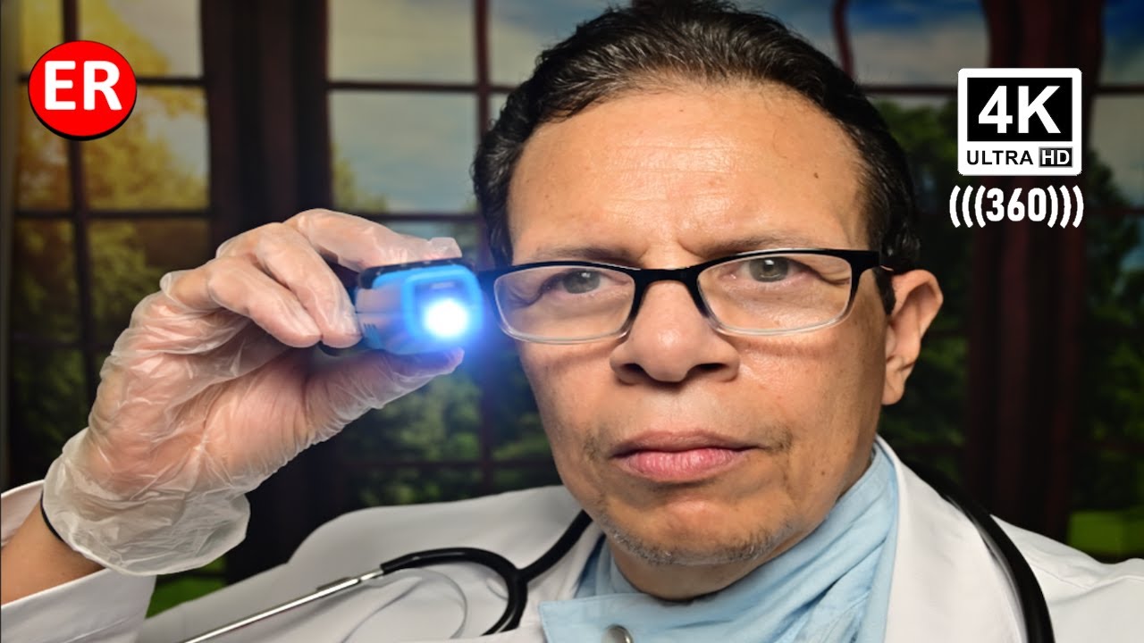 🥼🩺 🌟ASMR | CRANIAL NERVES EXAM...