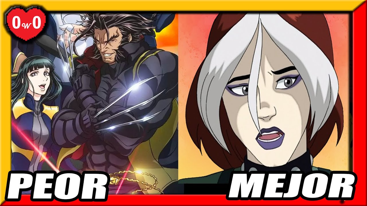 PEOR A MEJOR X-MEN SERIES DE TV