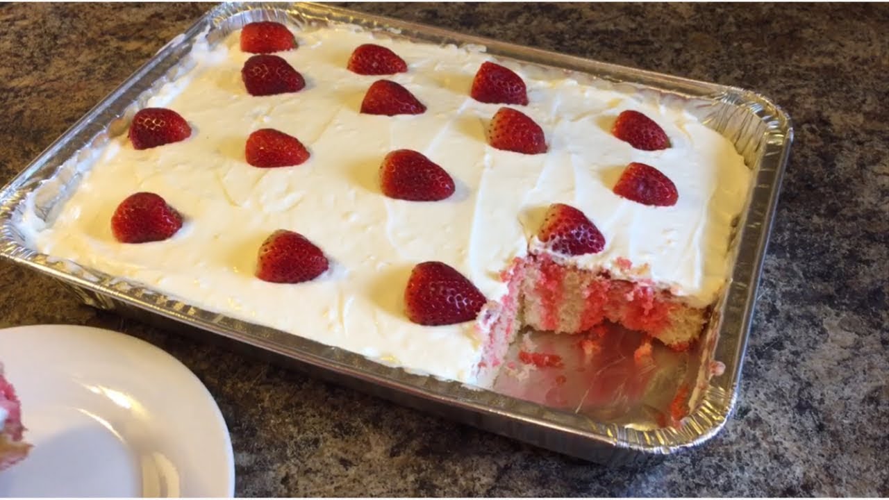 How to make a Jello Cake