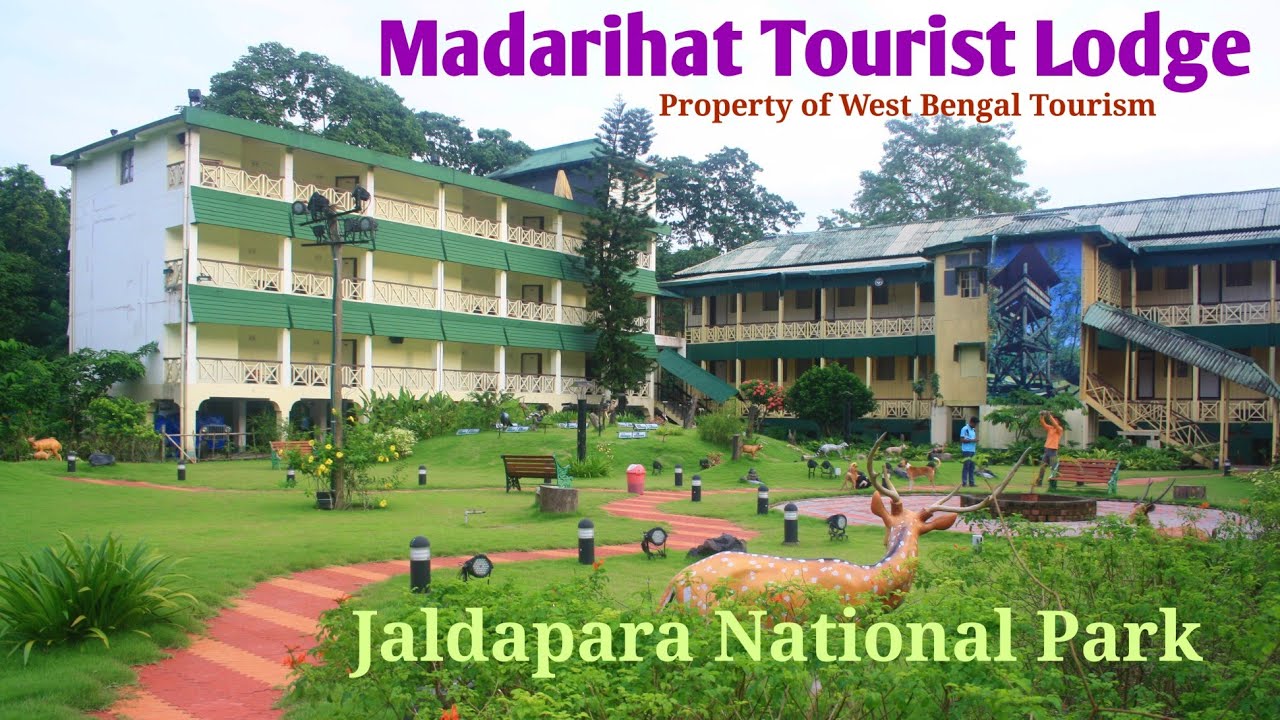 Madarihat Tourist Lodge of West Bengal Tourism beside Jaldapara National Park. #dooars