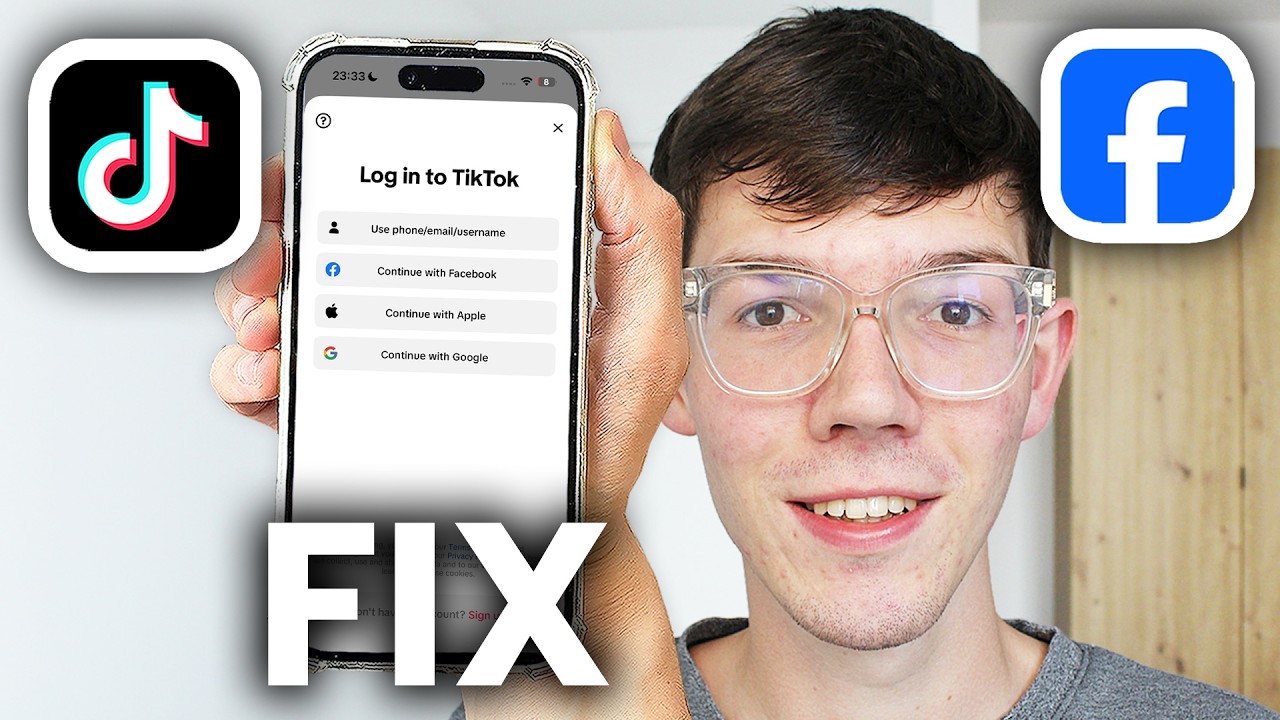 How To Fix TikTok Login Problem With Facebook - Full Guide
