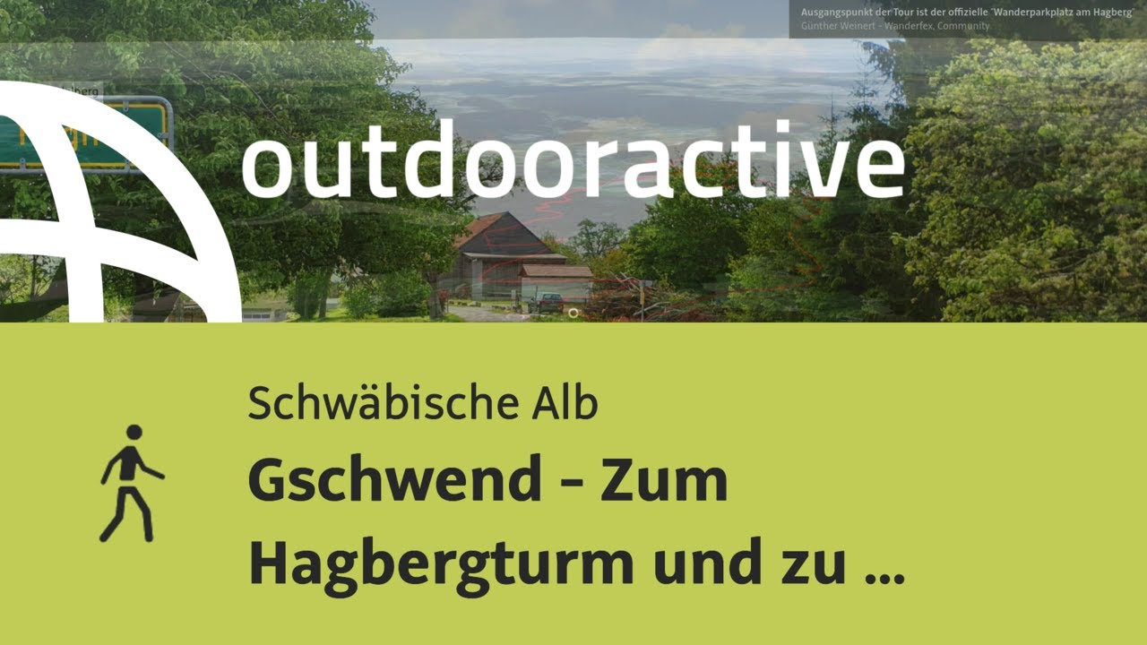 Wanderung auf der Schw&auml;bischen Alb: Gschwend - Zum Hagbergturm und zu historischen M&uuml;hlen