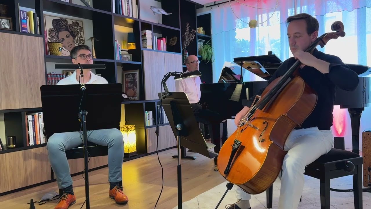 Nino Rota Trio pour clarinette violoncelle et piano