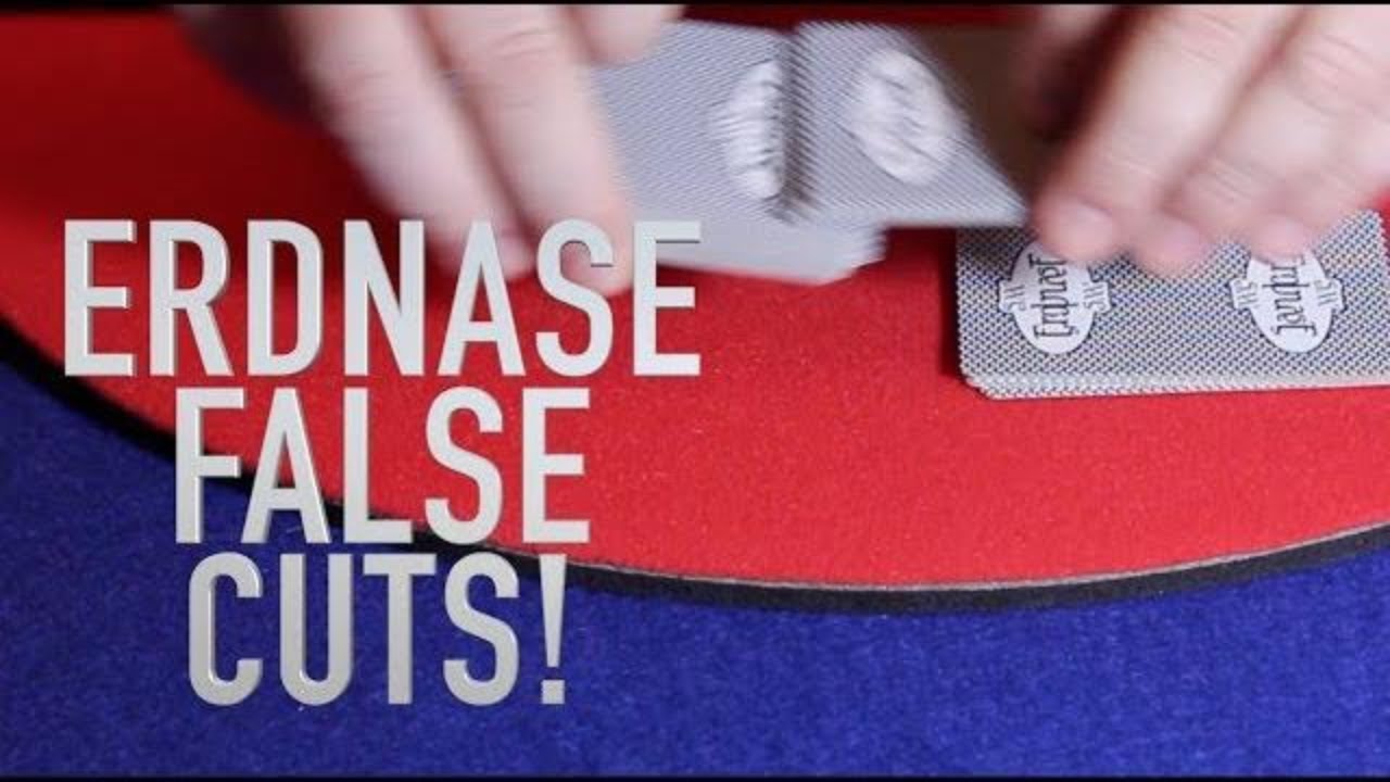 Erdnase System of Blind Cuts Tutorial (False Table Cuts)