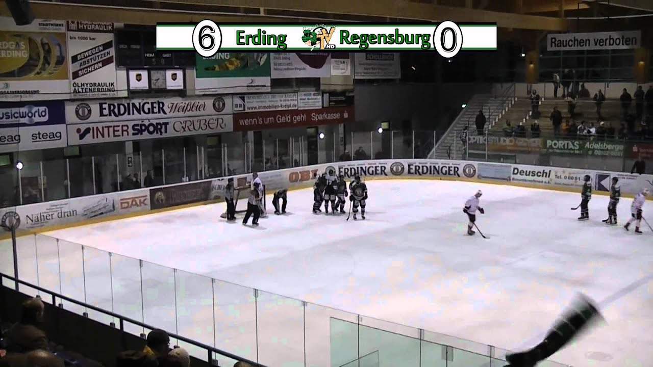 Gladiators TV 2011/2012 - Oberliga Süd - 22.02.2012 - Erding Gladiators vs. EV Regensburg.