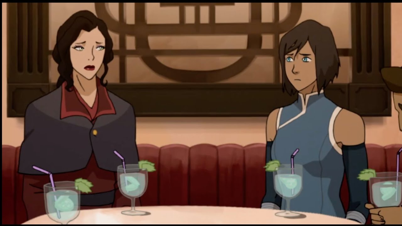 the legend of korra crack/humour #4 (ft. korrasami)