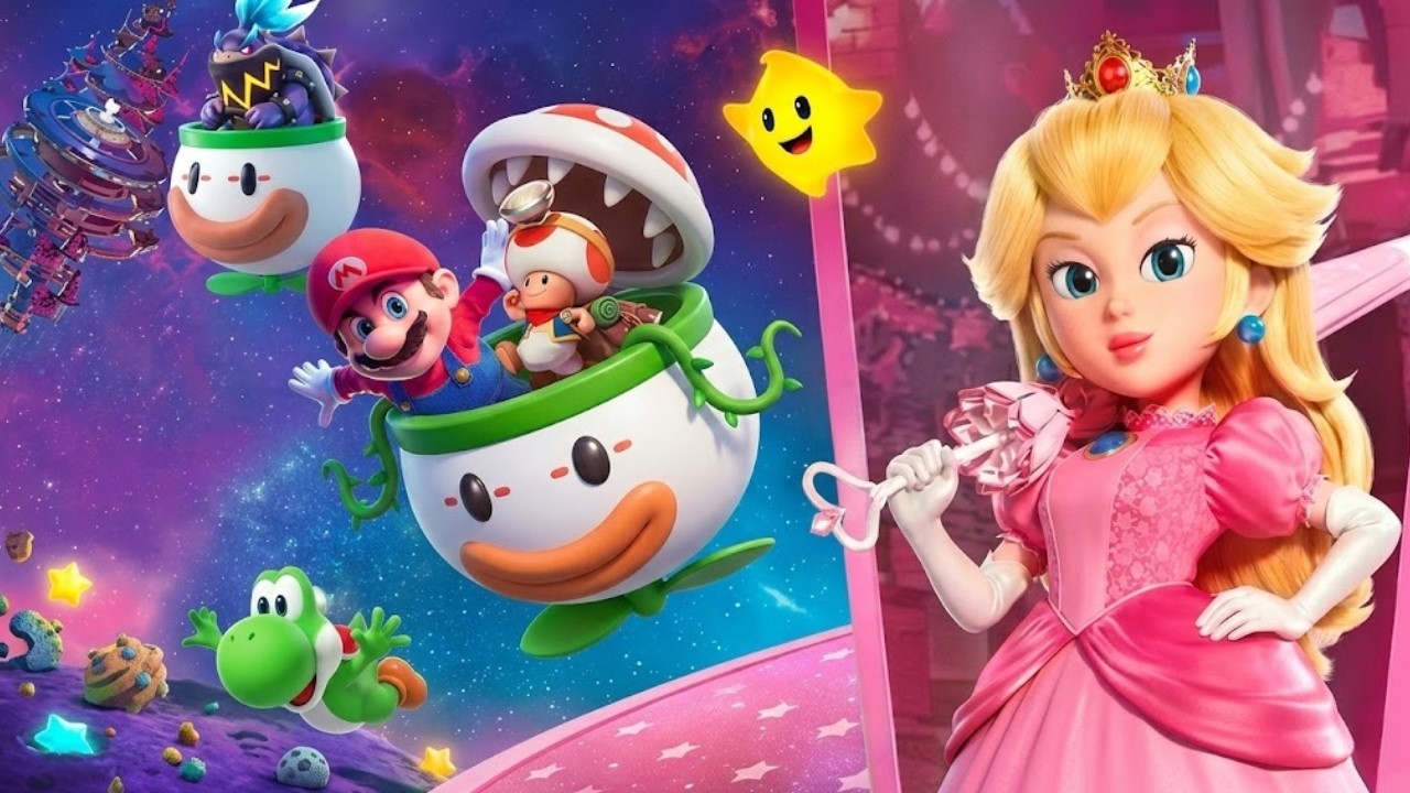 MARIO GALAXY LA PELICULA  NUEVO MATERIAL OFICIAL
