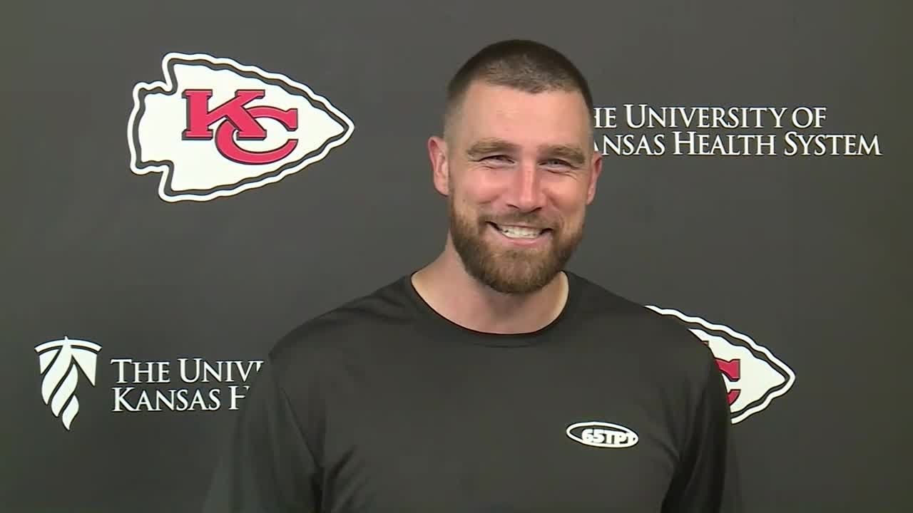 Travis Kelce talks following Chiefs 2023 mandatory minicamp