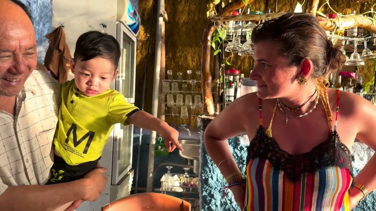 Mực Nang Nướng ở Bãi Hương Cù Lao Chàm Hội An Đà Nẵng