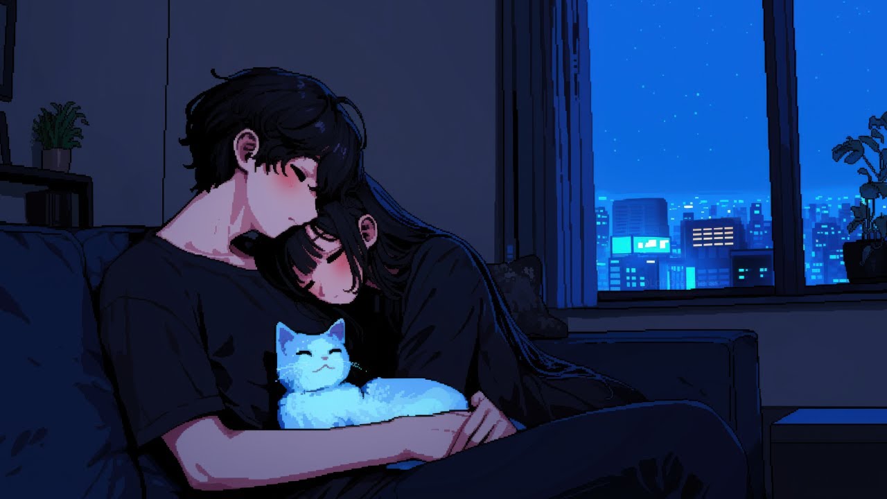 🌃 Night Vibes with Her — Ambient Lofi for Sleep & Relaxation