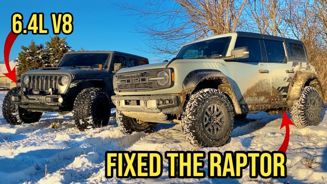 Ford Bronco Raptor & Jeep Rubicon 392 DOMINATE Snow