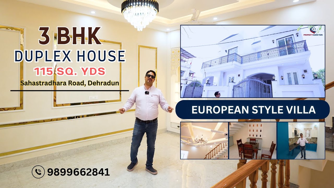 Furnished 3BHK Duplex Villa in Sahastradhara Road | Dehradun Property | Sanjeev Gusain - 9899662841