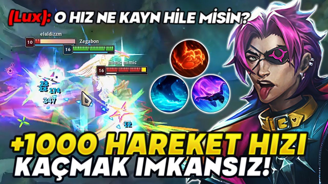 YAKALAMASI İMKANSIZ HIZLI KAYN BUİLDİ! | +1000 HAREKET HIZI GÖLGE KAYN | Zegabon