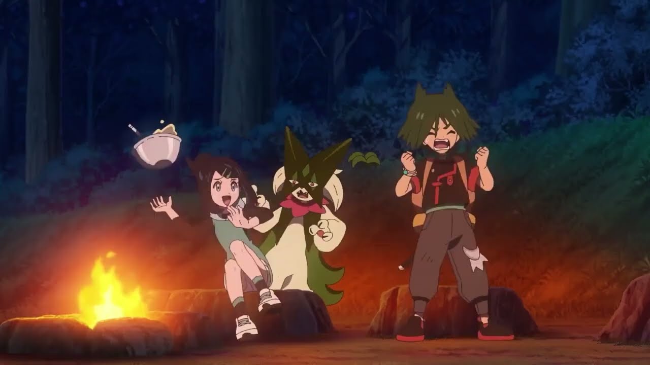 Liko & Uruto Funny Moments! (Pokemon Horizons Mega Voltage)
