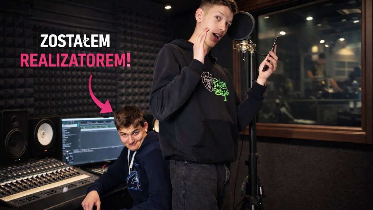 ZOSTAŁEM REALIZATOREM W STUDIO!?🔥