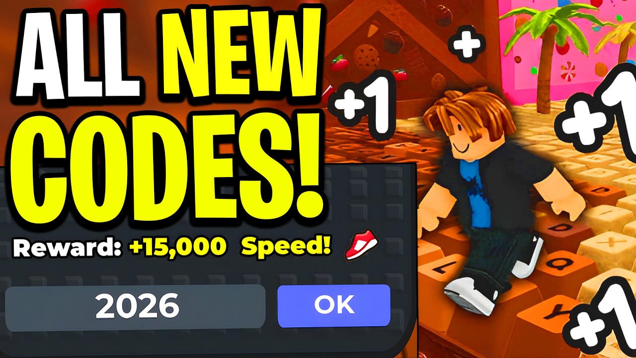 *НОВЫЕ* ВСЕ КОДЫ ДЛЯ +1 SPEED KEYBOARD ESCAPE В АВГУСТЕ 2026! ROBLOX +1 SPEED KEYBOARD ESCAPE КОДЫ
