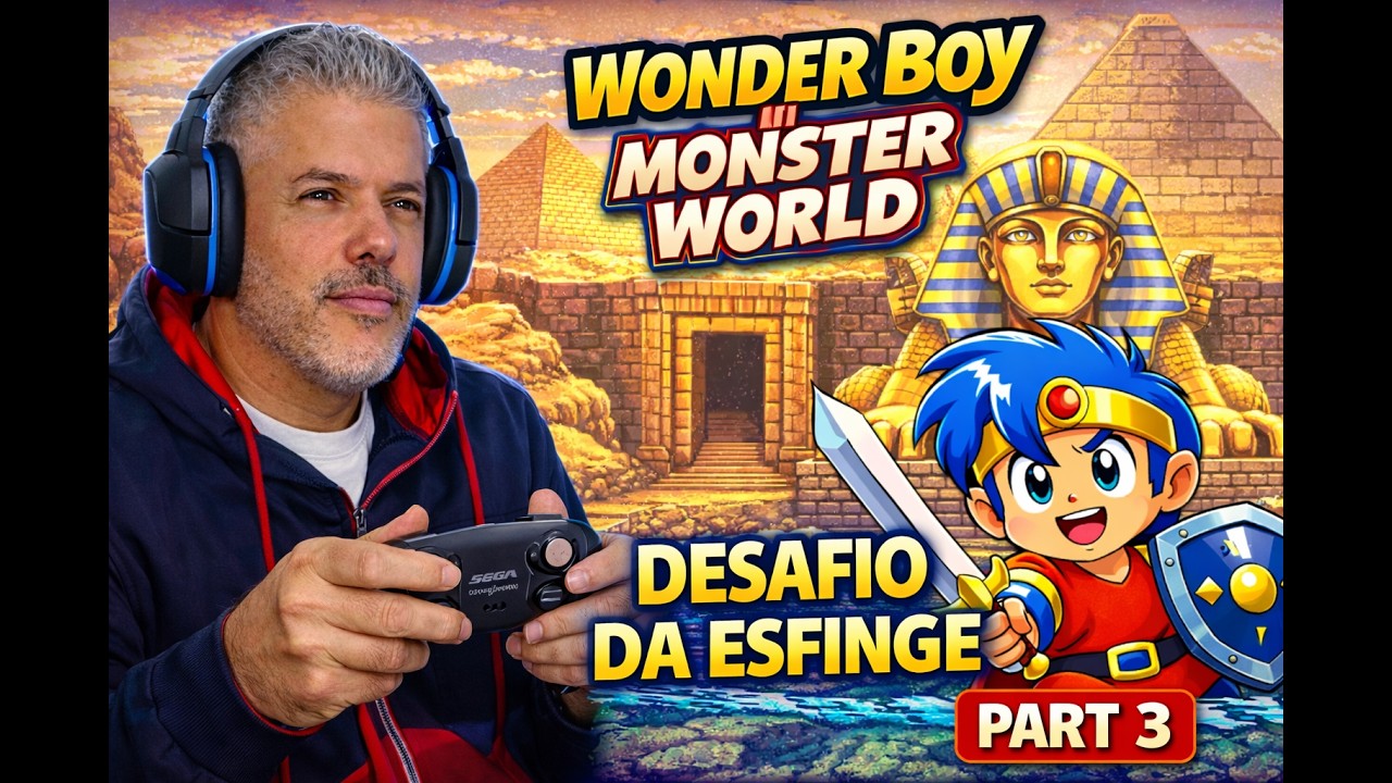 Wonder Boy in Monster World | O Desafio da Esfinge – PART 32️⃣