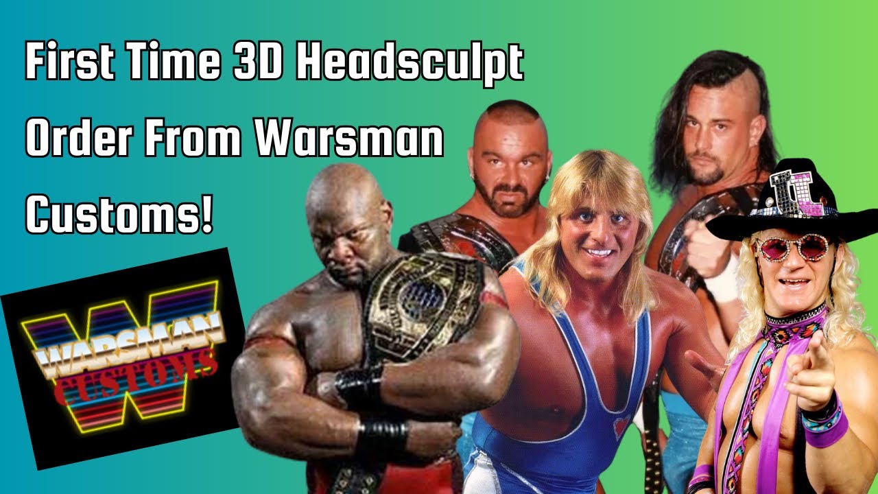First Time 3D Headsculpt Order from Warsman!