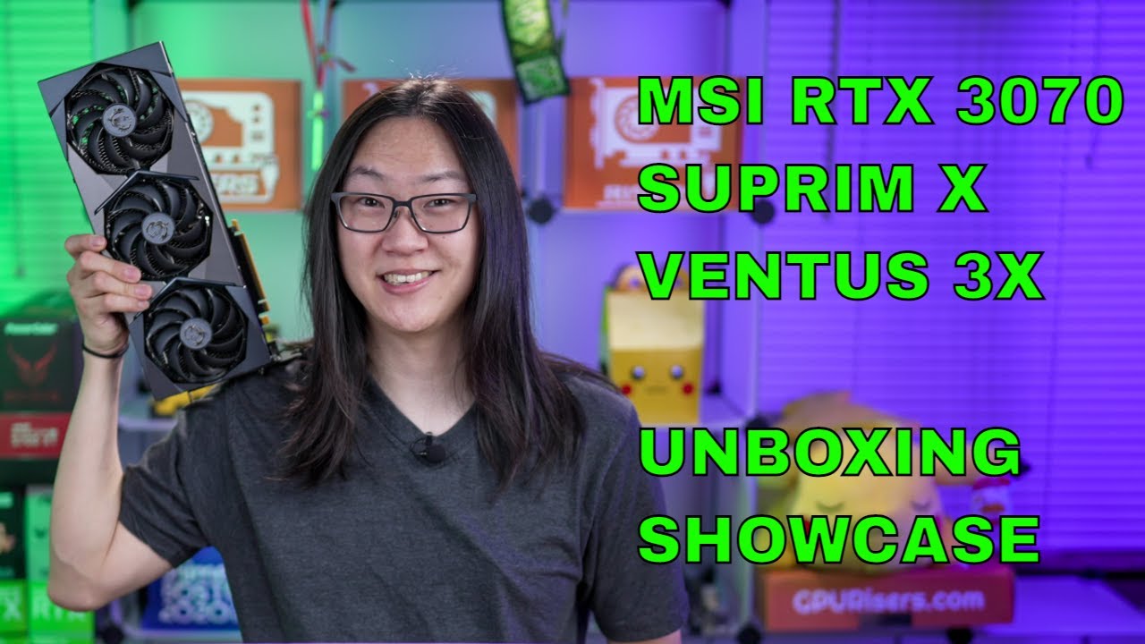 MSI RTX 3070 Suprim X и Ventus 3X