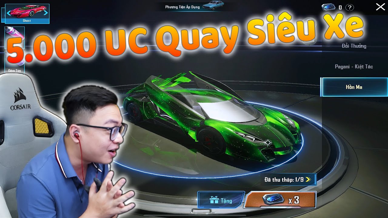 PUBG Mobile | Liều Mình Lấy 5.000 UC Đi Quay Siêu Xe Với Cách Quay Giá Rẻ và Cái Kết