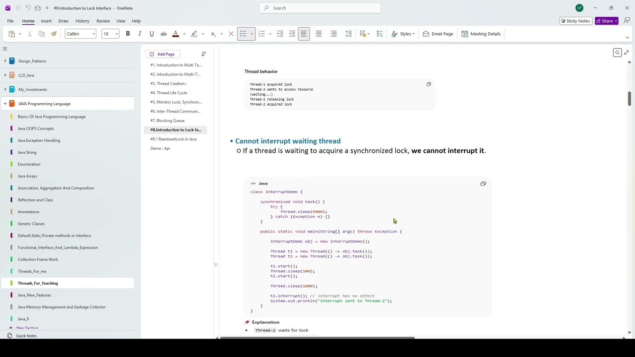 #40.7[Eng] Introduction to Lock interface