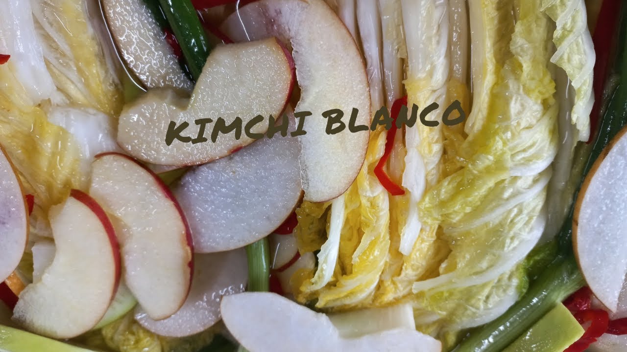 Kimchi de Repollo Blanco 💯👍 - Receta Coreana - 백김치