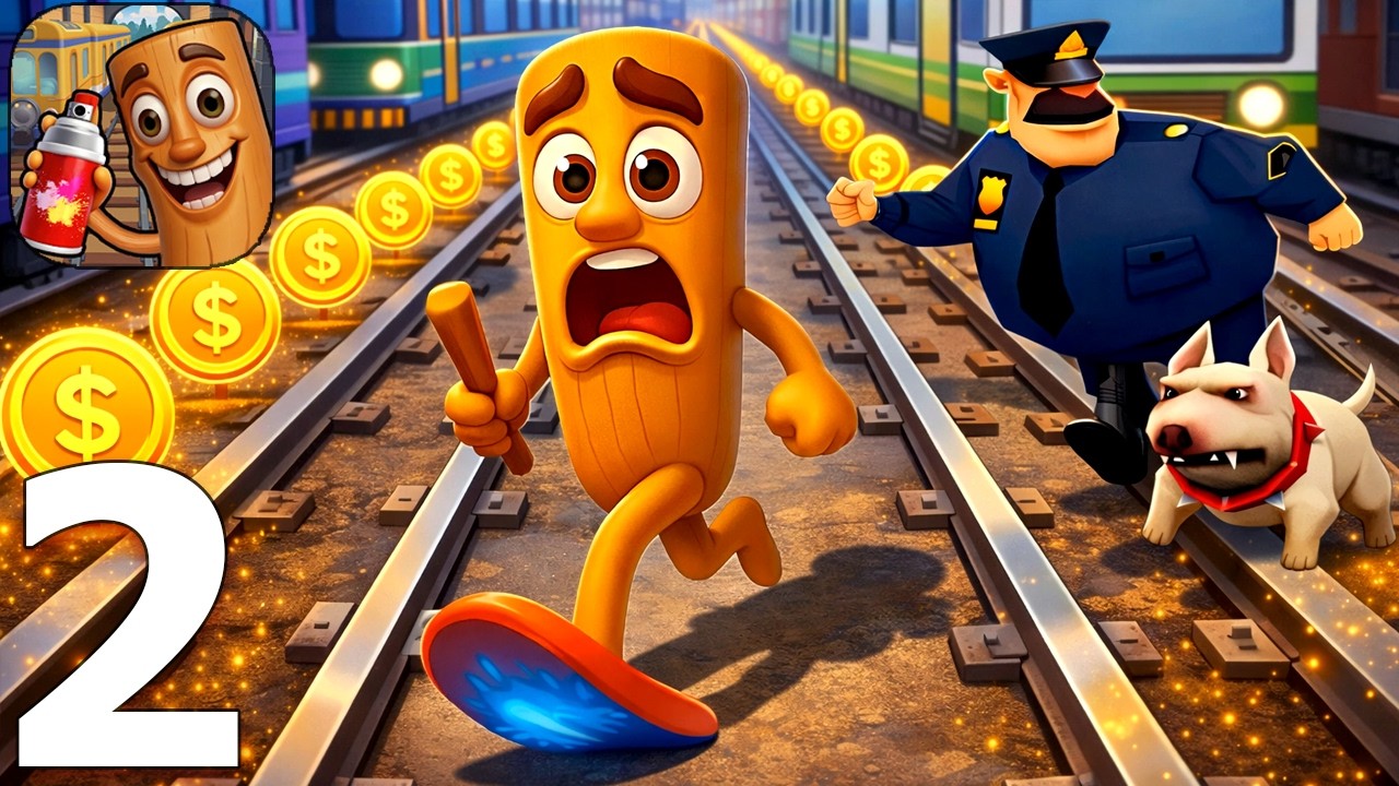 Brainrot Runner: Subway Rush, Cat Runner, Kooply Run, Running Pet, Subway Princess Runner...