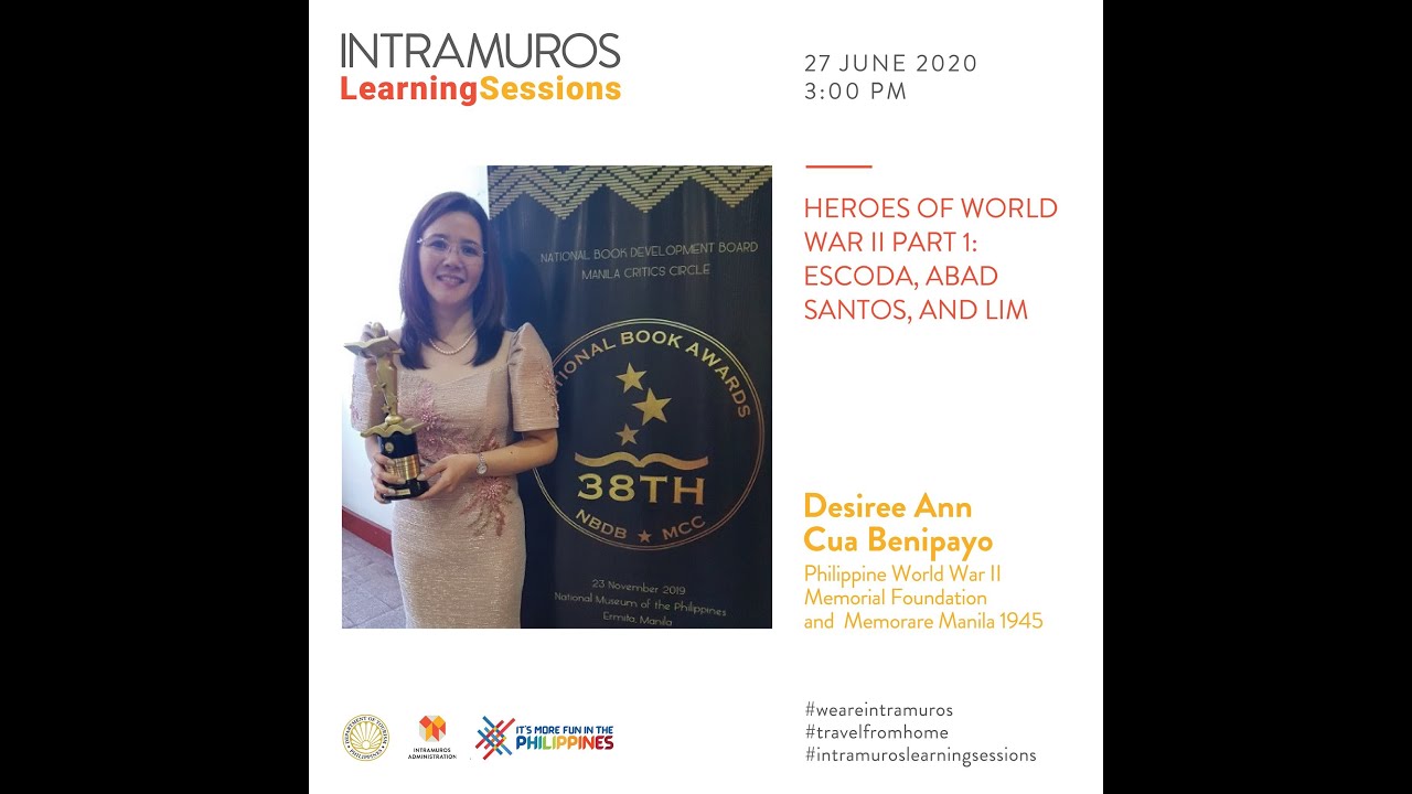 ILS Episode 15: Heroes of World War II Part 1: Escoda, Abad Santos, and Lim