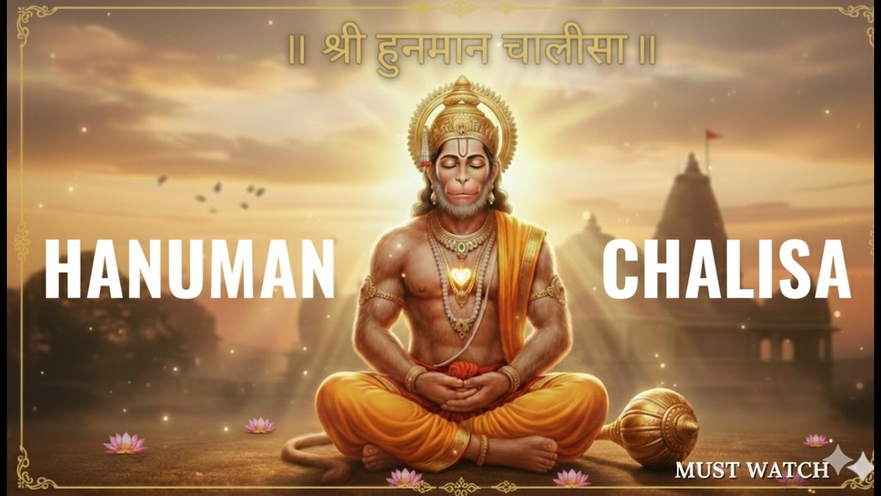 श्री हनुमान चालीसा | Hanuman Chalisa: Ultimate Power & Peace (4K Cinematic) @VaikunthSangrah