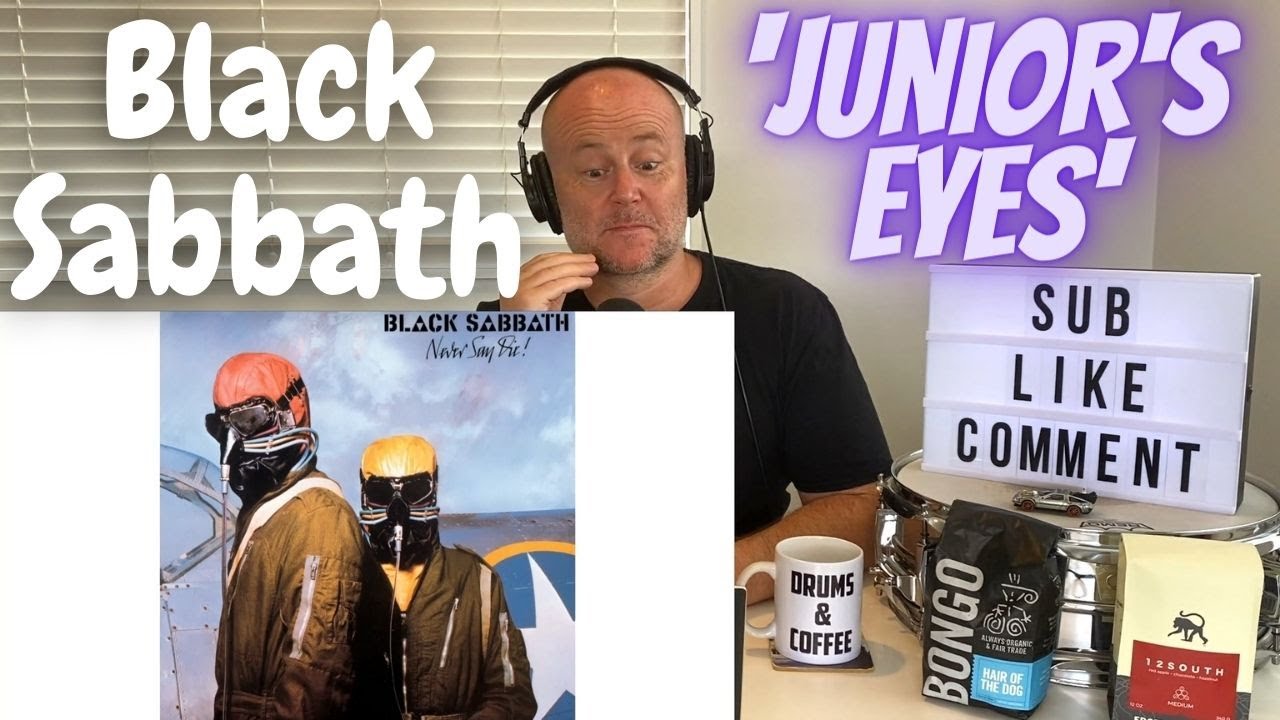 Drum Teacher Reacts: BILL WARD | 'Junior's Eyes' | Black Sabbath