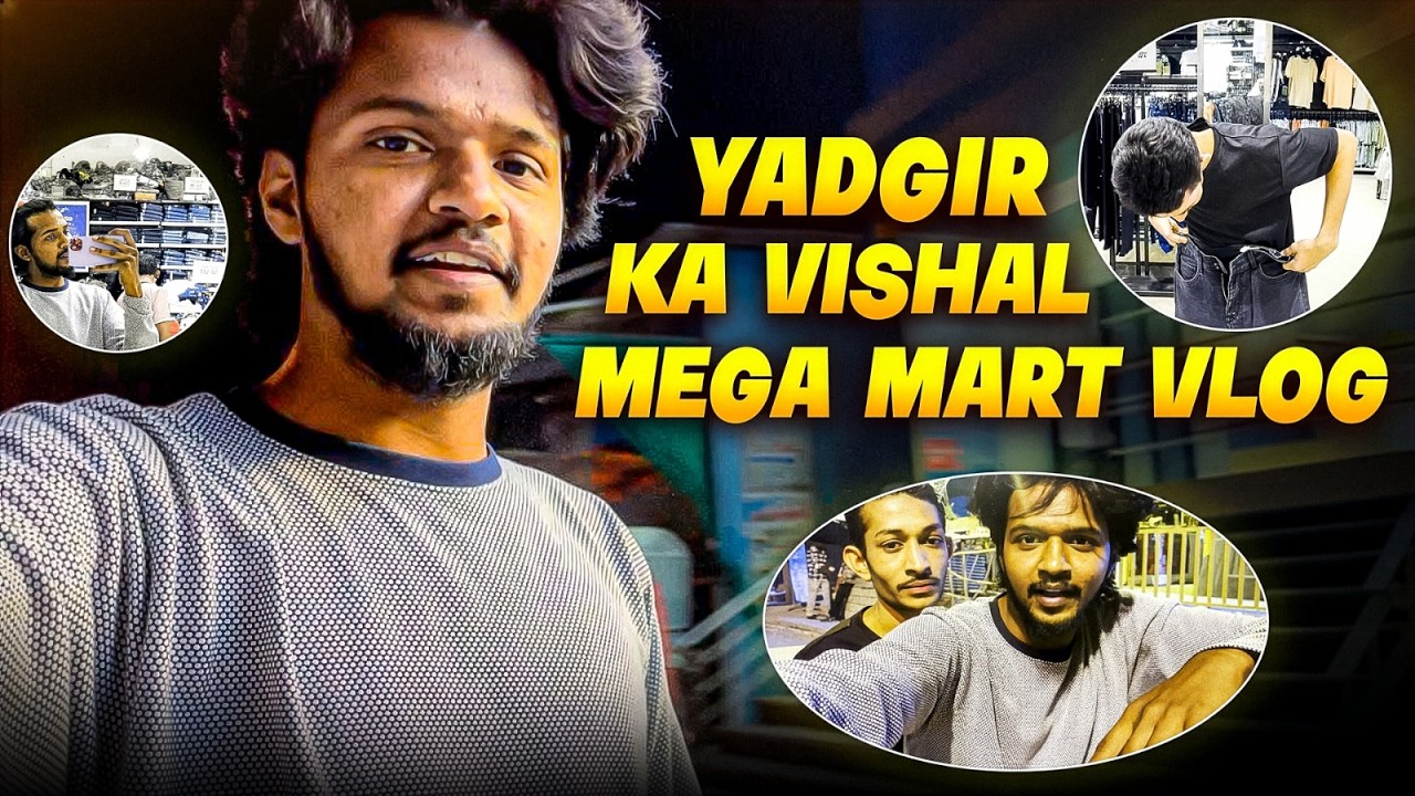 Exploring Vishal Mega Mart Yadgir with 3 Friends | Fun Walkthrough Vlog