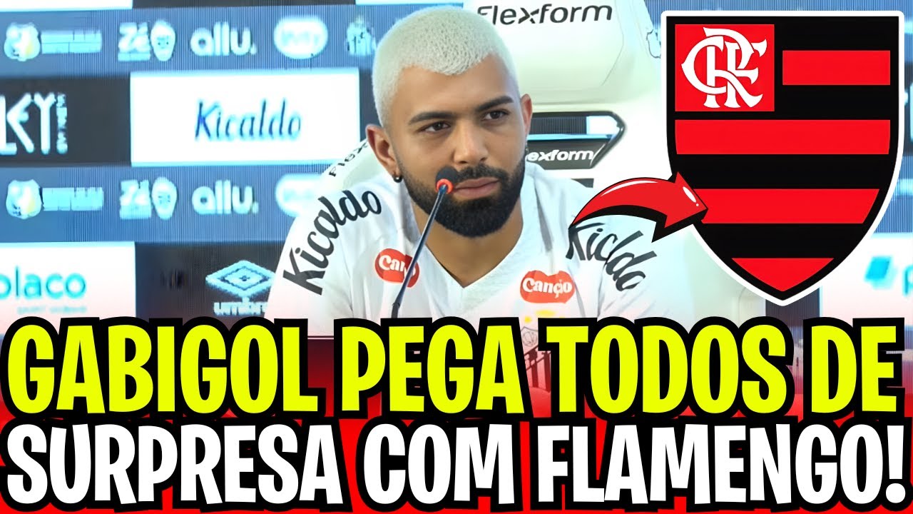 A DECLARAÇÃO DE GABIGOL DIRECIONADA AO FLAMENGO QUE CHOCOU A NAÇÃO FLAMENGUISTA!