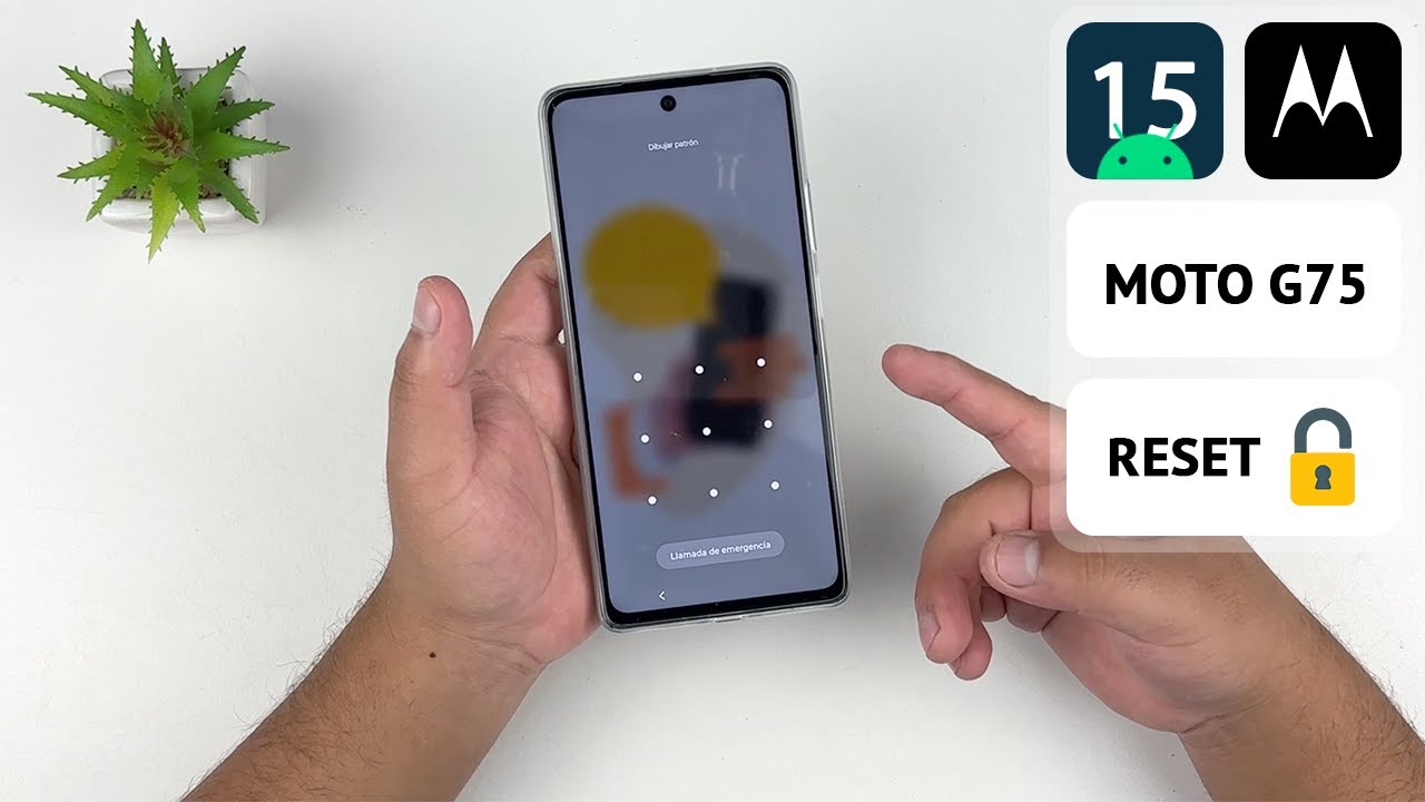 Formatear Motorola Moto G75 | Remover Patron | Hard Reset