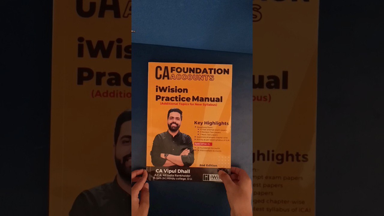 Ca Foundation Accounts June 2024