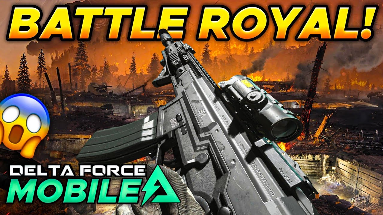 Battle Royale Mode In Delta Force Mobile Will Be INSANE!!