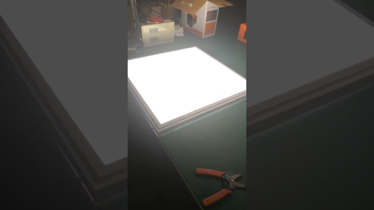 07 Ultra slim LED ceiling panel light 600x600mm(23.62'x23.62')