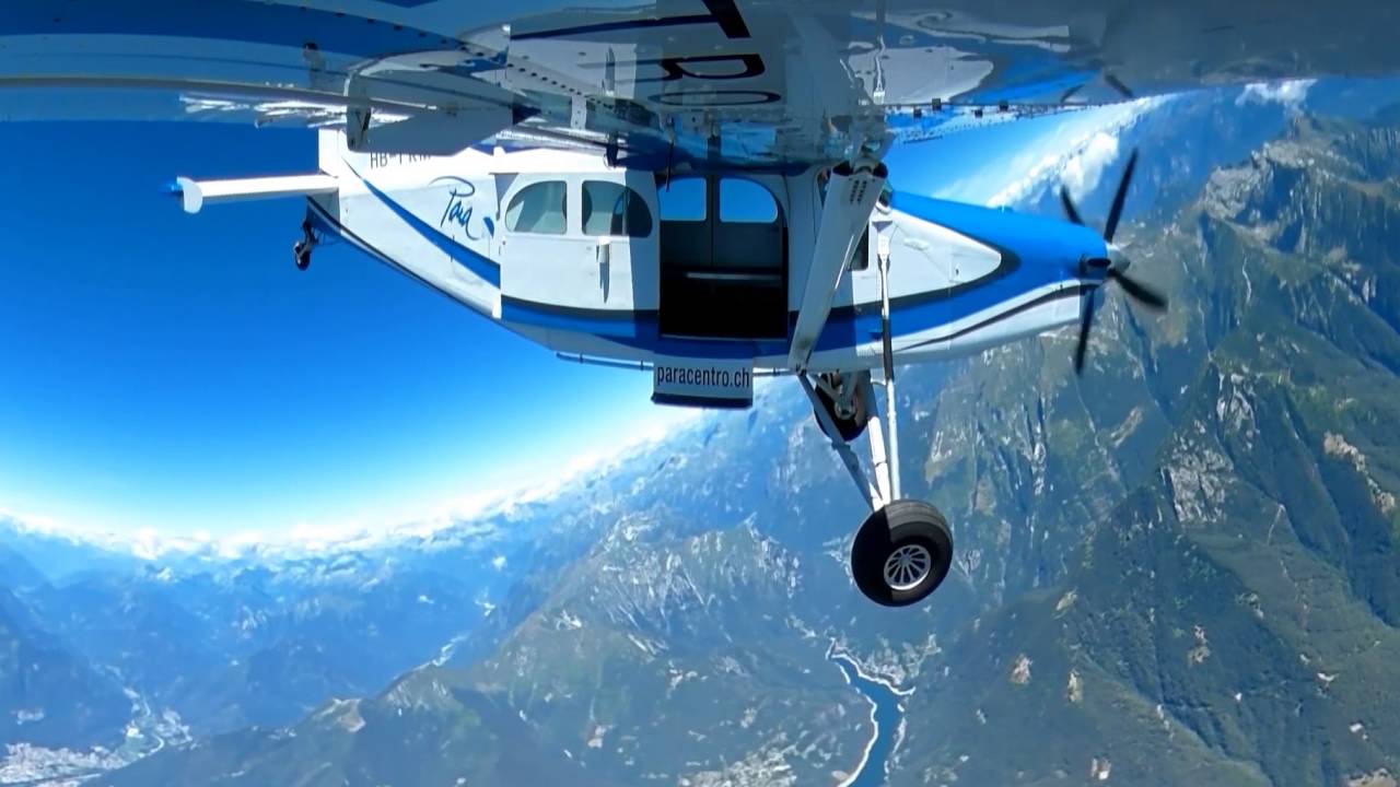 Skydive 360° @ Para Centro Locarno