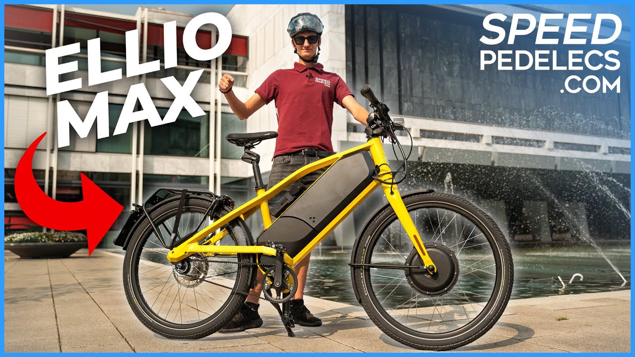 Ellio Max Speed Pedelec Review: Snelheid, Comfort en Innovatie!