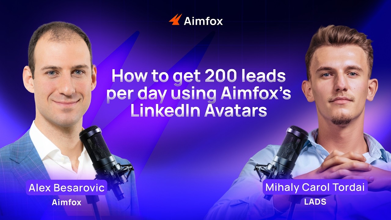 How to get 200 leads per day using Aimfox’s LinkedIn Avatars