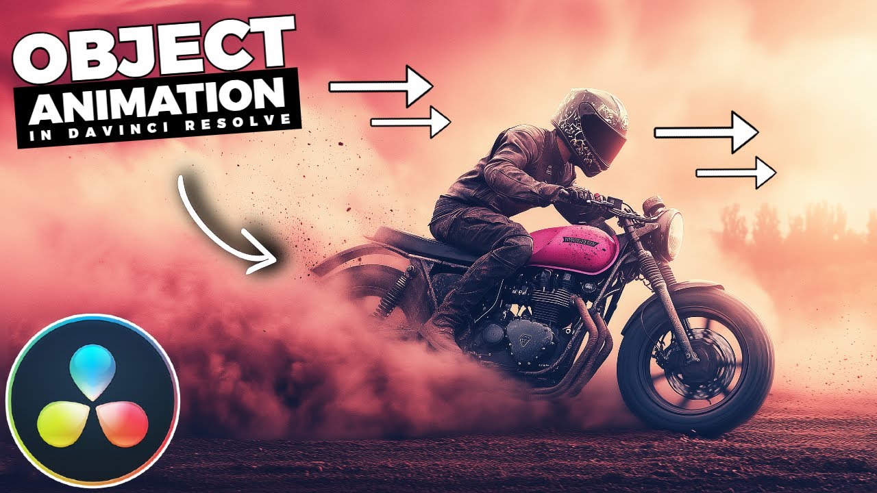 Как анимировать объекты на фотографиях в Davinci Resolve