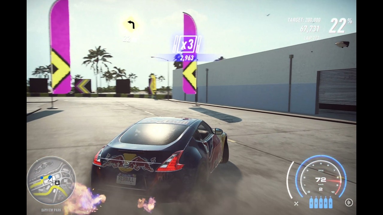 Need For Speed Heat Race - Drift Trial - Hurricane Fly [RAW NO EDIT]