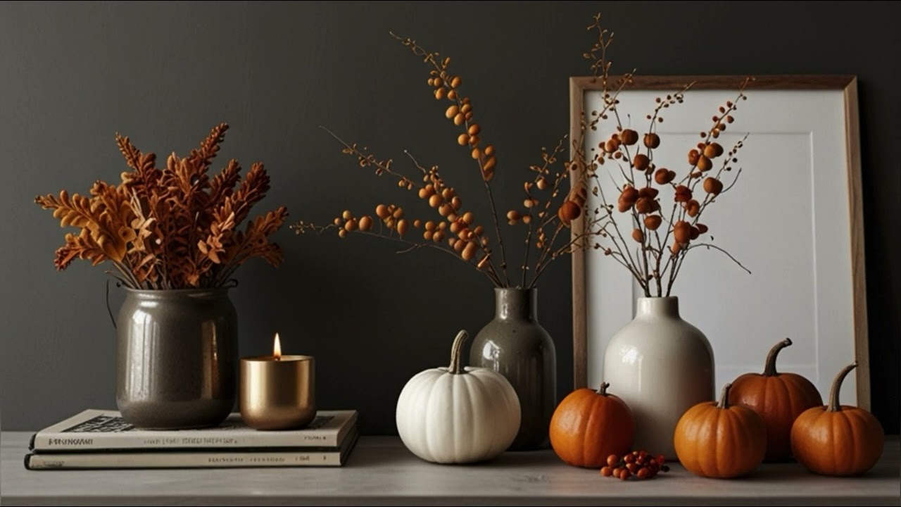4K TV Minimalist Wallpaper | Autumn Screen saver