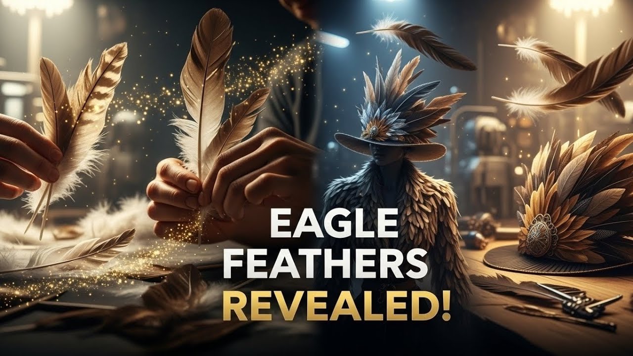 How Luxury Feather Fashion Is Made | Inside the Eagle-Feather Factory