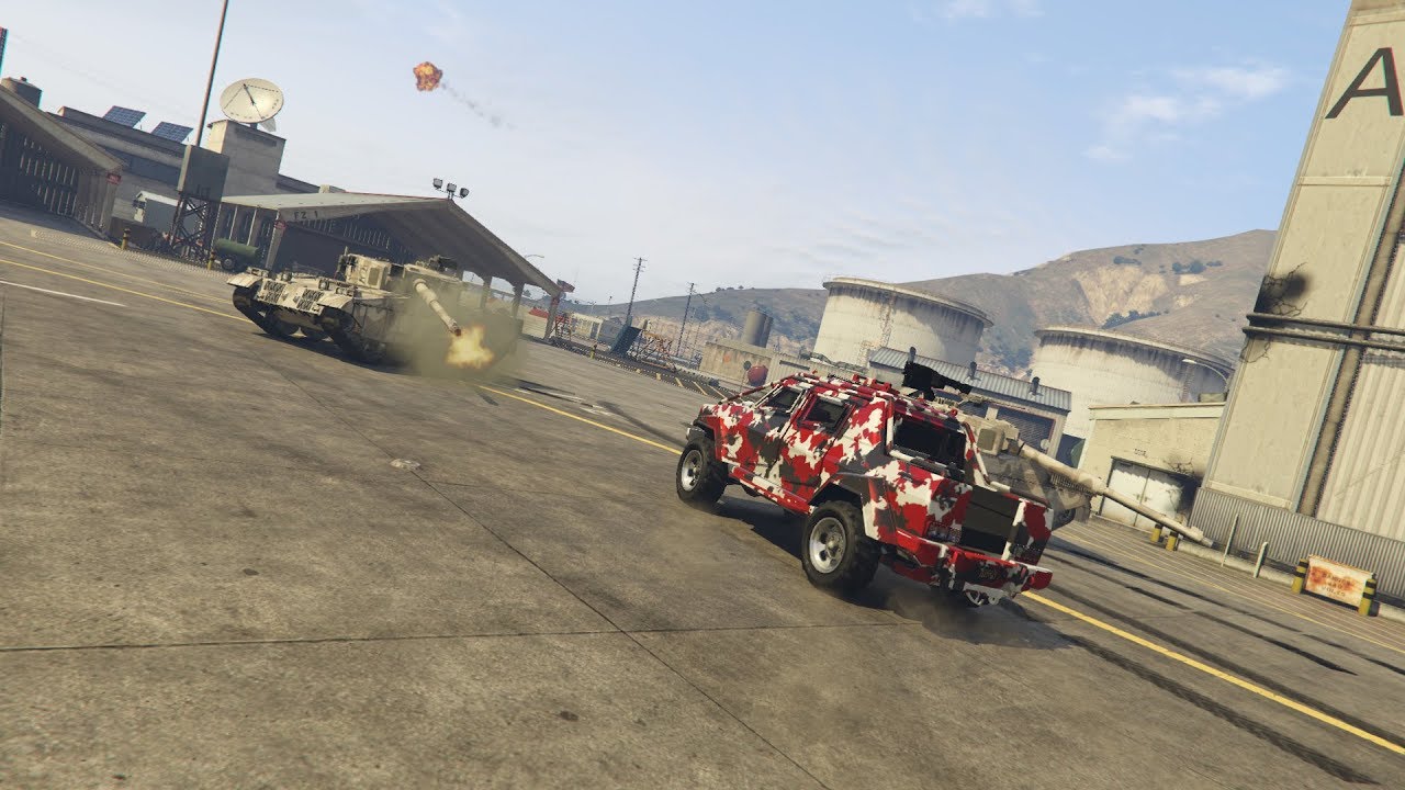 IMPRESIONANTE ROBO A LA BASE MILITAR JUNTO CON NUESTROS AMIGOS!!! - GTA V ONLINE - EPICO!!!