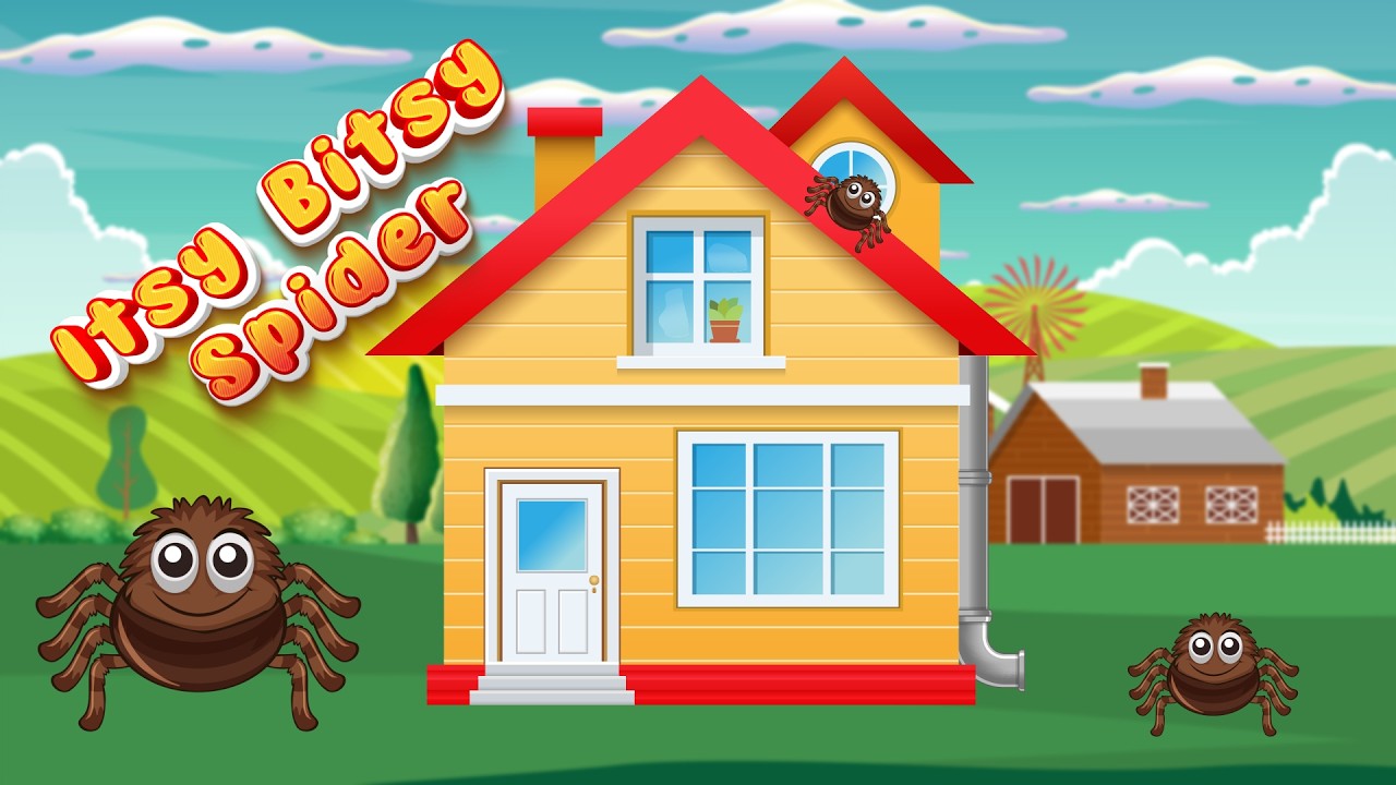 Itsy Bitsy Spider | Classic Nursery Rhymes & Kids Songs 🕷️☀️