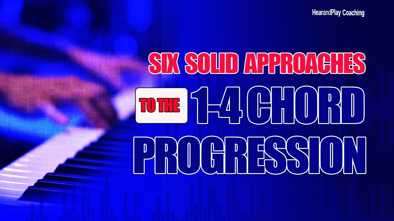 Six Solid Approaches To The 1-4 Chord Progression | Onyemachi Chuku #piano