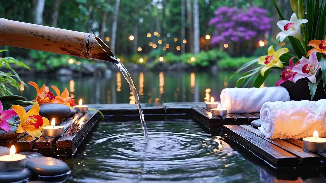 Relaxing Music + Soothing Water Sounds 🌿 Deep Healing to Release Stress, Worry & Emotional Fatigue