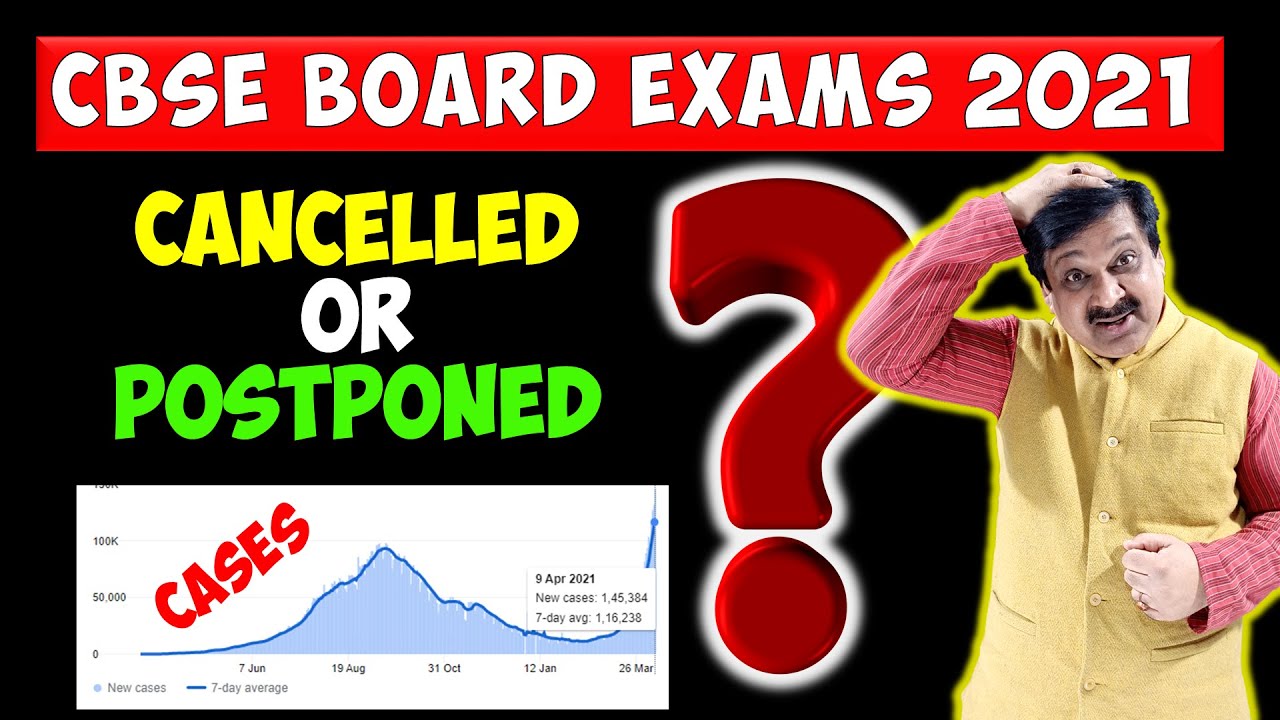 CBSE Big News Cancellation of Board Exam 2021, CBSE Class 10, 12 Board Exams 2021 cancellation